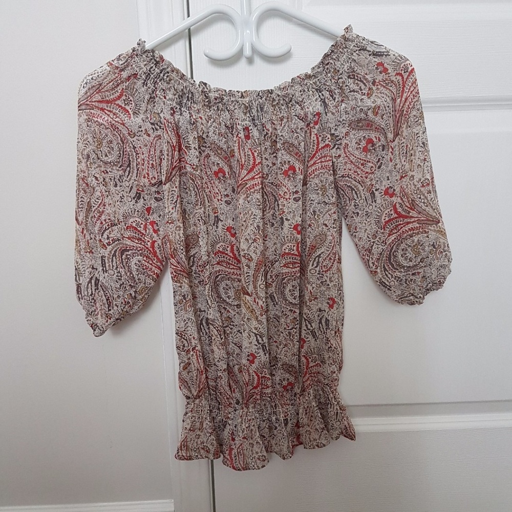 Dynamite off shoulder top